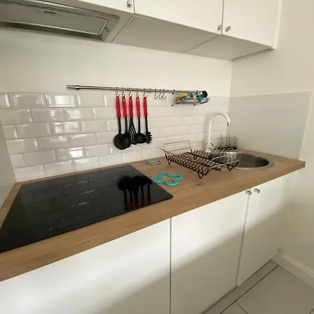 شقة Morgane-balcon Couvert-wifi-pres Centre-linge Et Menage رانس